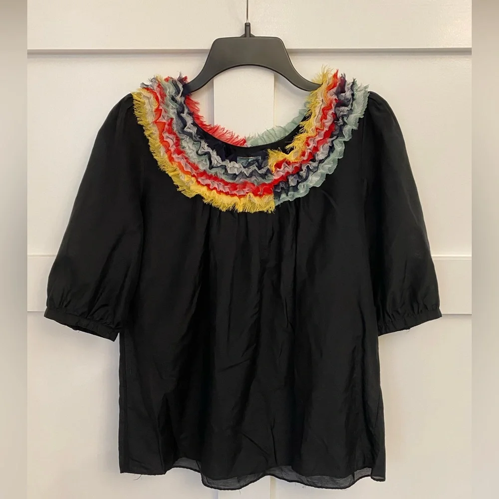 Karlie black blouse size small - Picture 1 of 5